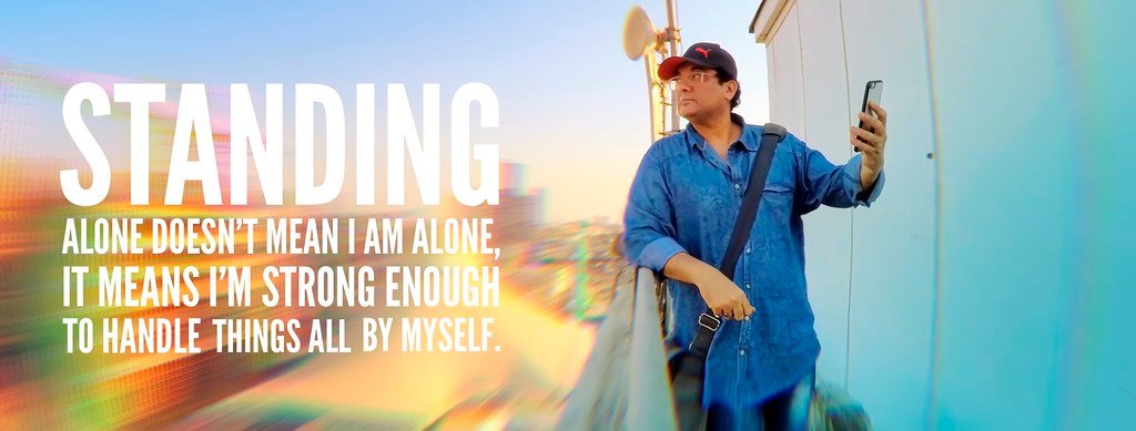 Humayunn N. A. Peerzaada standing tall with confidence — symbolising strength, resilience, and the spirit of moving forward into a new chapter, Season 3.