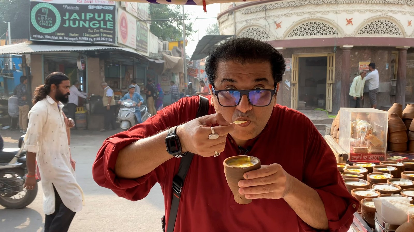 Ajmer and Jaipur Food Specials — traditional Rajasthani street food moments captured by Humayunn Niaz Ahmed Peerzaada (4K).